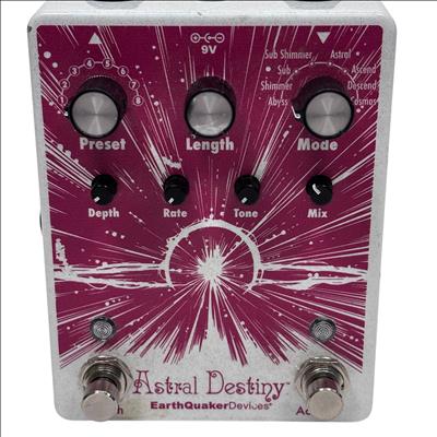 EarthQuaker Devices Astral Destiny Guitar Effect Pedal 9V