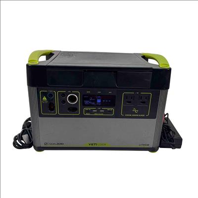 Goal Zero Yeti 1500X Portable Power Station 1516Wh 2000W Lithium