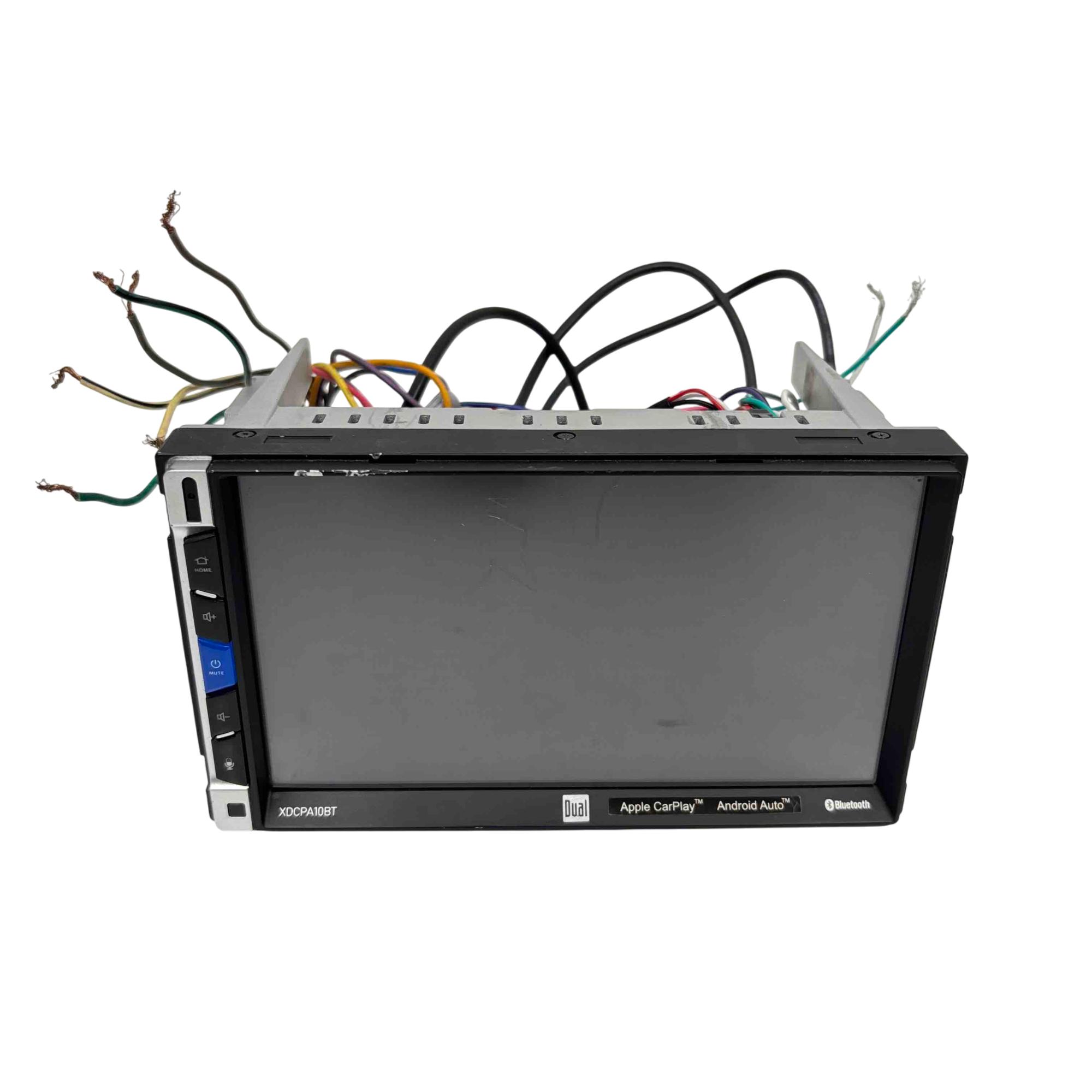 Dual 7" Touch Screen Bluetooth Car Stereo Receiver XDCPA10BT