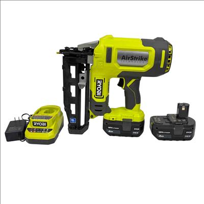 Ryobi 18V ONE+ P326 AirStrike 16-Gauge Cordless Finish Nailer Kit