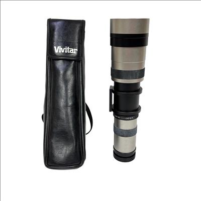 Vivitar 600-1000 -2000mm f/9.9 Telephoto Zoom Lens for T-Mount