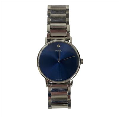 wawawa メタルマッスル Axwell Minister Men's Watch Silver Band Silver Case AXWAW105-1