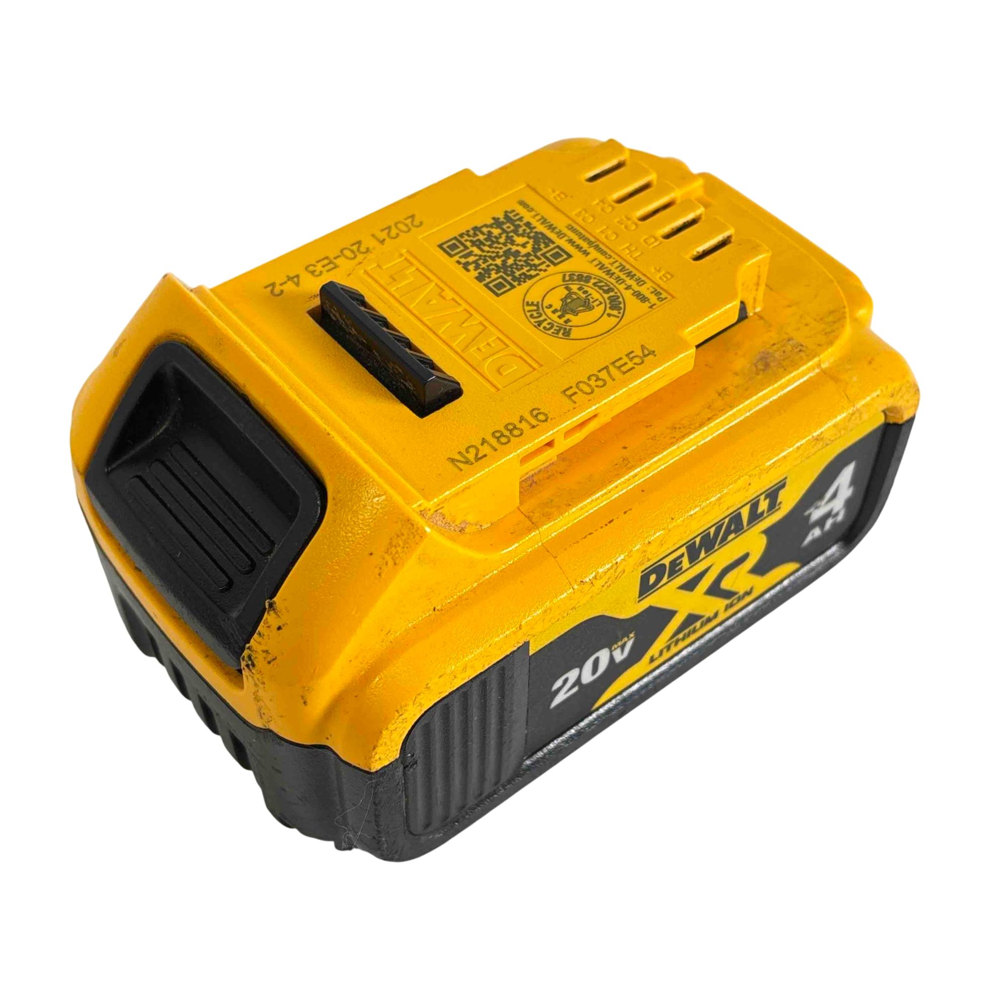 DEWALT DCB204 20V MAX XR Lithium-Ion 4.0Ah Battery Pack