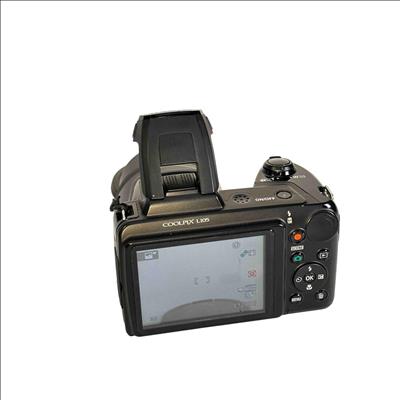 Nikon COOLPIX L105 12.1MP 15x Optical Zoom Digital Camera - Black