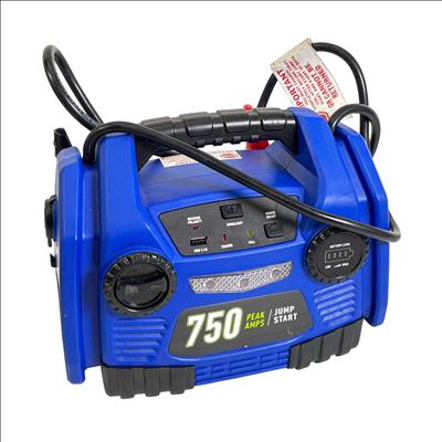 CEN-TECH 750 Peak Amp Portable Car Battery Jump Starter - 57209