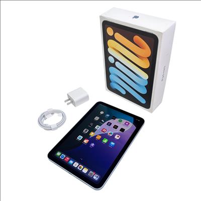 Apple iPad Mini (A17 Pro) MXN73LL/A 128GB Wi-Fi 8.3'' Tablet - Blue