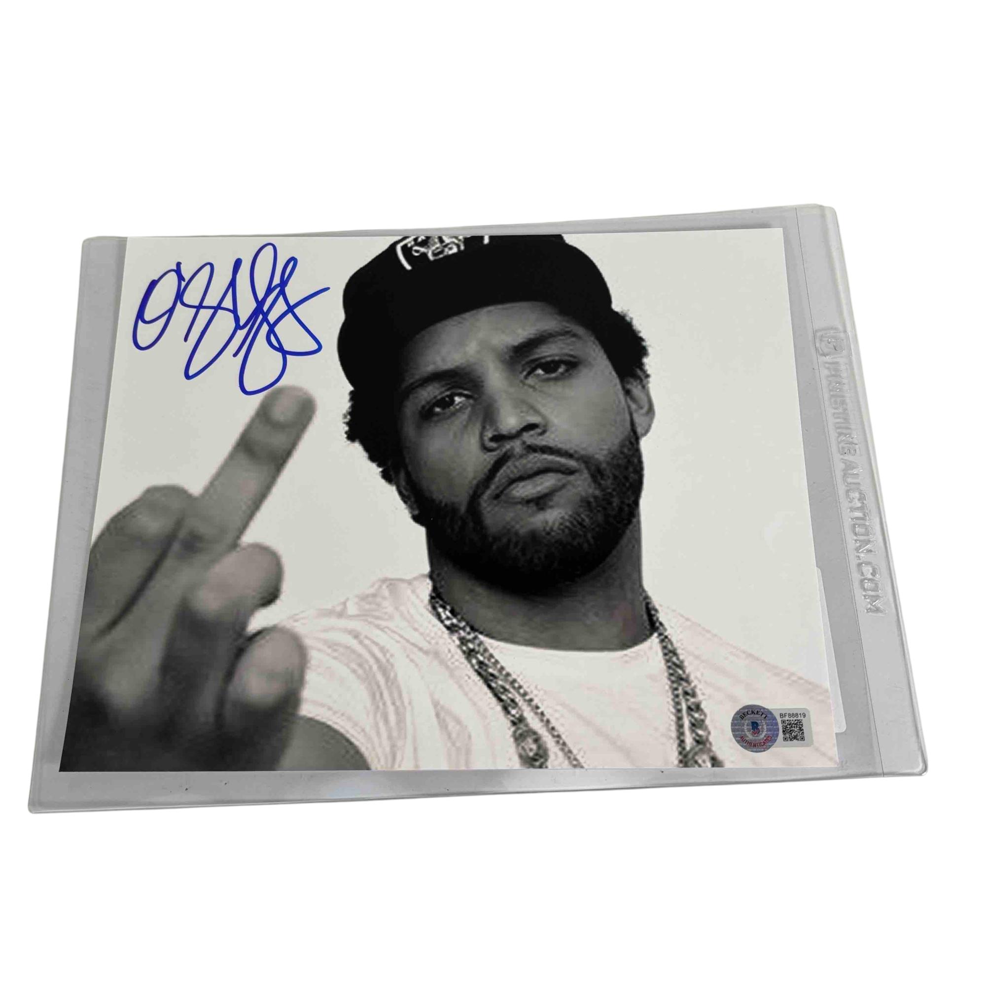 O'Shea Jackson Jr Auto Straight Outta Compton Beckett Authenticated ...