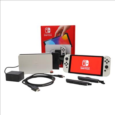 Nintendo Switch OLED HEG-001 64GB + 512GB Video Game Console