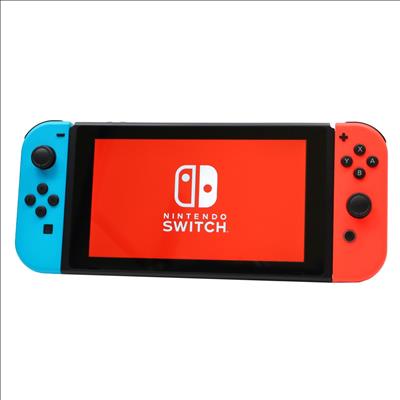 Nintendo Switch HAC-001(-01) 32GB Video Game System - Blue/Red (4186)