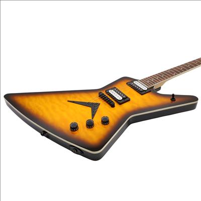 Dean ZX 6-String Right-Handed Electric Guitar - Quilt Maple Trans