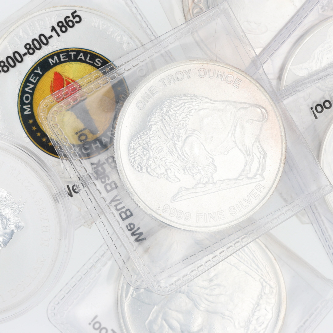 1 oz .999 Fine Silver Rounds Variety Collection Set of 9 Rounds Bullion