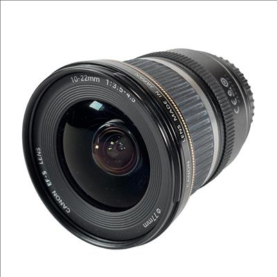 Canon EF-S 10-22mm 1:3.5-4.5 USM Ultrasonic Wide Angle Zoom Camera