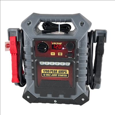 Viking 57044 1700 Peak Amp Portable Car Battery Jump Starter/Power