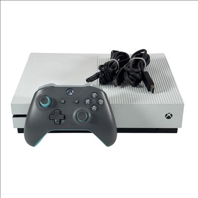 Microsoft Xbox One S 1681 1TB HDD White Body Home Video Game