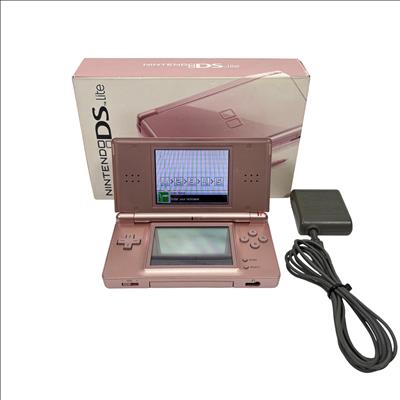 Nintendo USG-001 DS Lite Handheld Console - Metallic Rose Pink