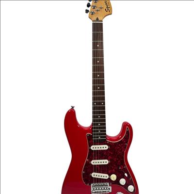Fender Squier Stratocaster RH Electric Guitar - Red