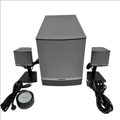 Bose Companion 3 Series II Multimedia Speaker System - Black