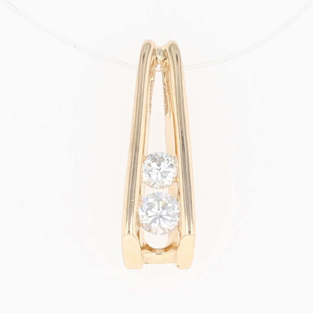 36ctw Round Cut Diamond Channel-Set Statement Pendant w/o 36ctw Round Cut Diamond Channel-Set Statement Pendant w/o