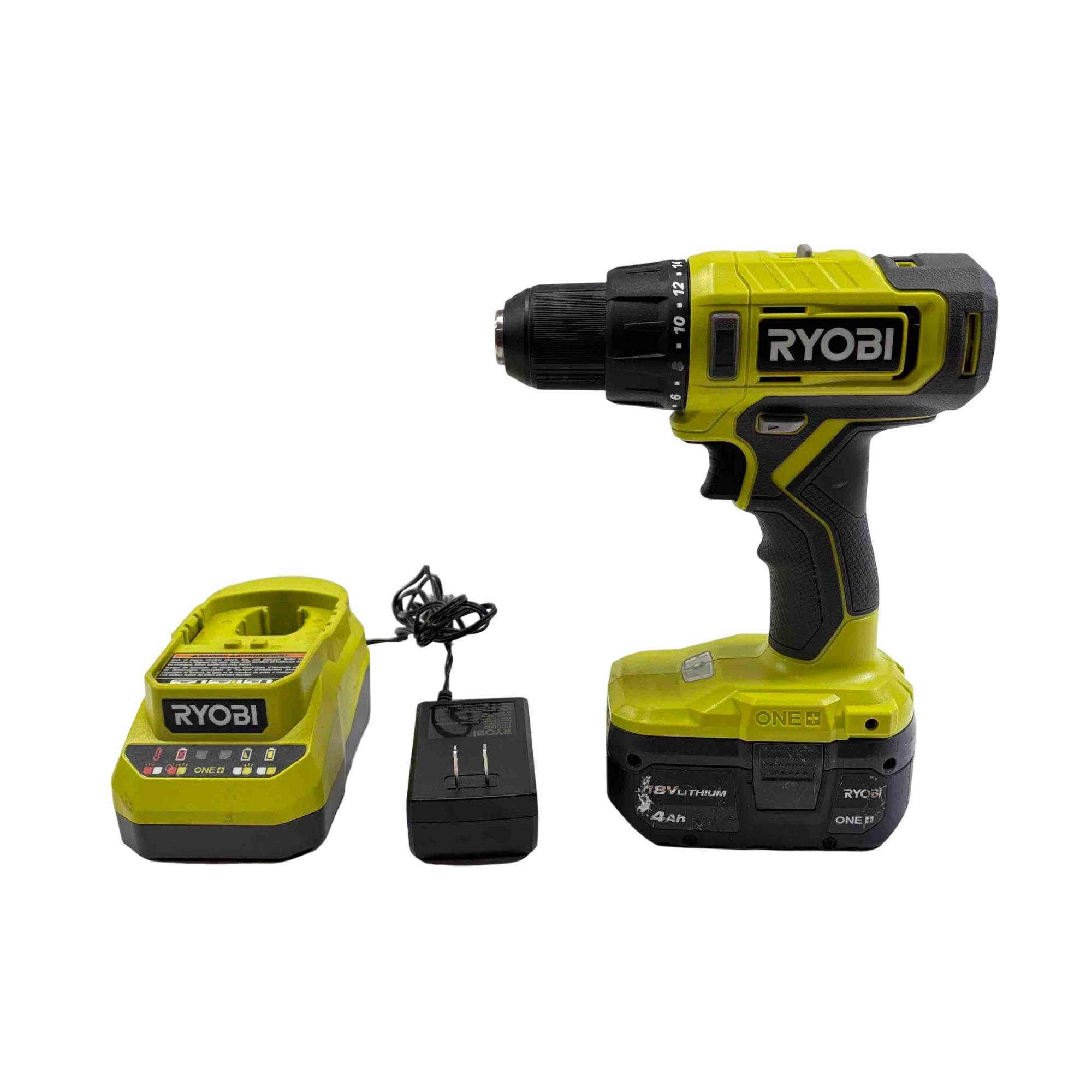 Ryobi ONE+ PCL206 18V Cordless 1/2" Drill/Driver Kit