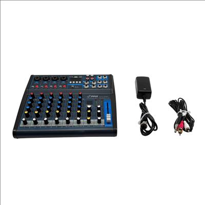 Pyle PMXU83BT 8-Channel Bluetooth Studio Audio Mixer