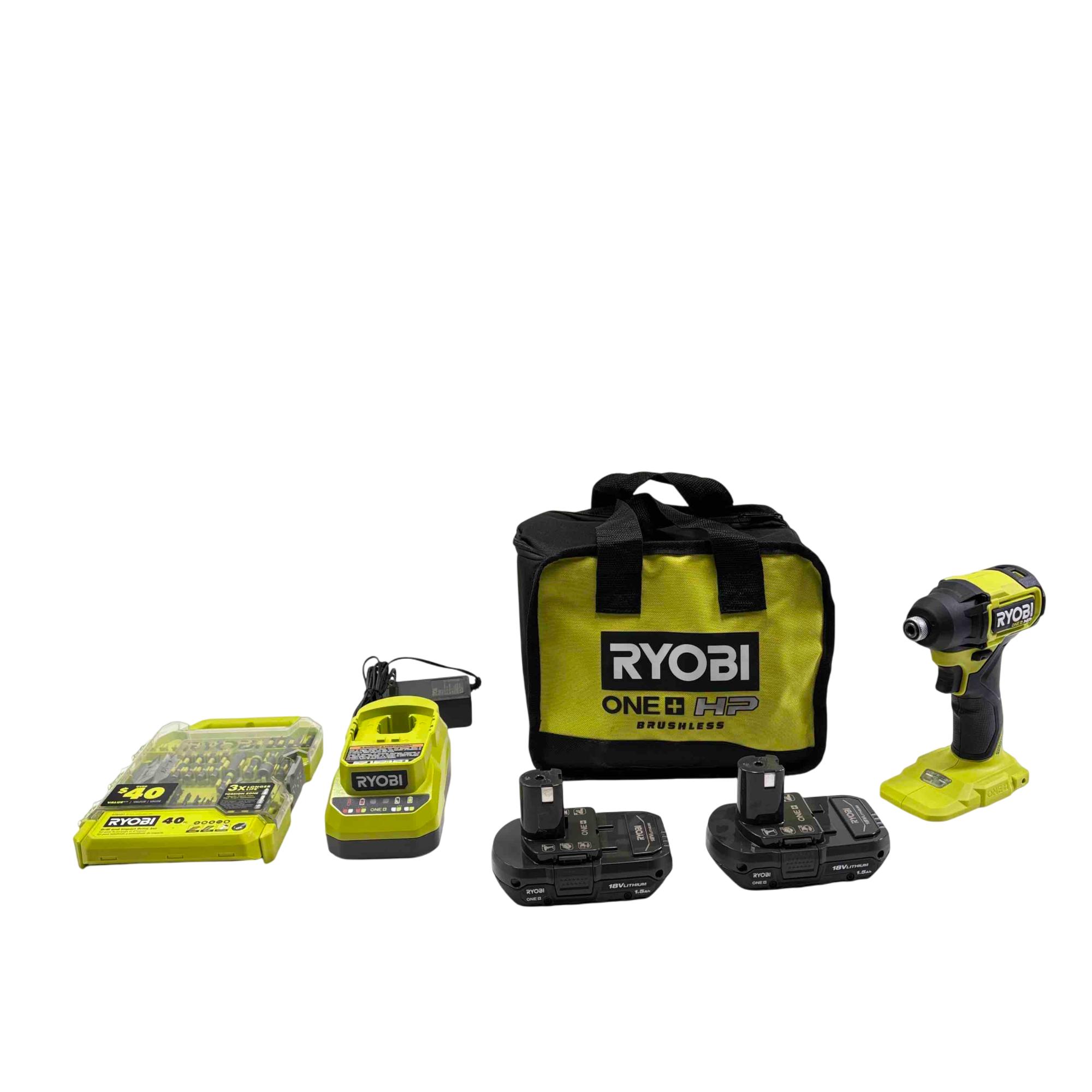 Ryobi ONE+ HP PSBID02 18V Brushless Cordless Compact 1/4