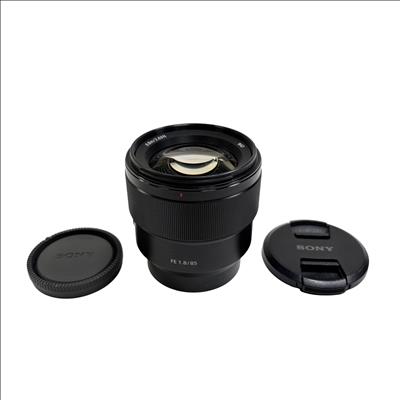 Sony SEL85F18 FE 85 mm f/1.8 Telephoto Prime Lens