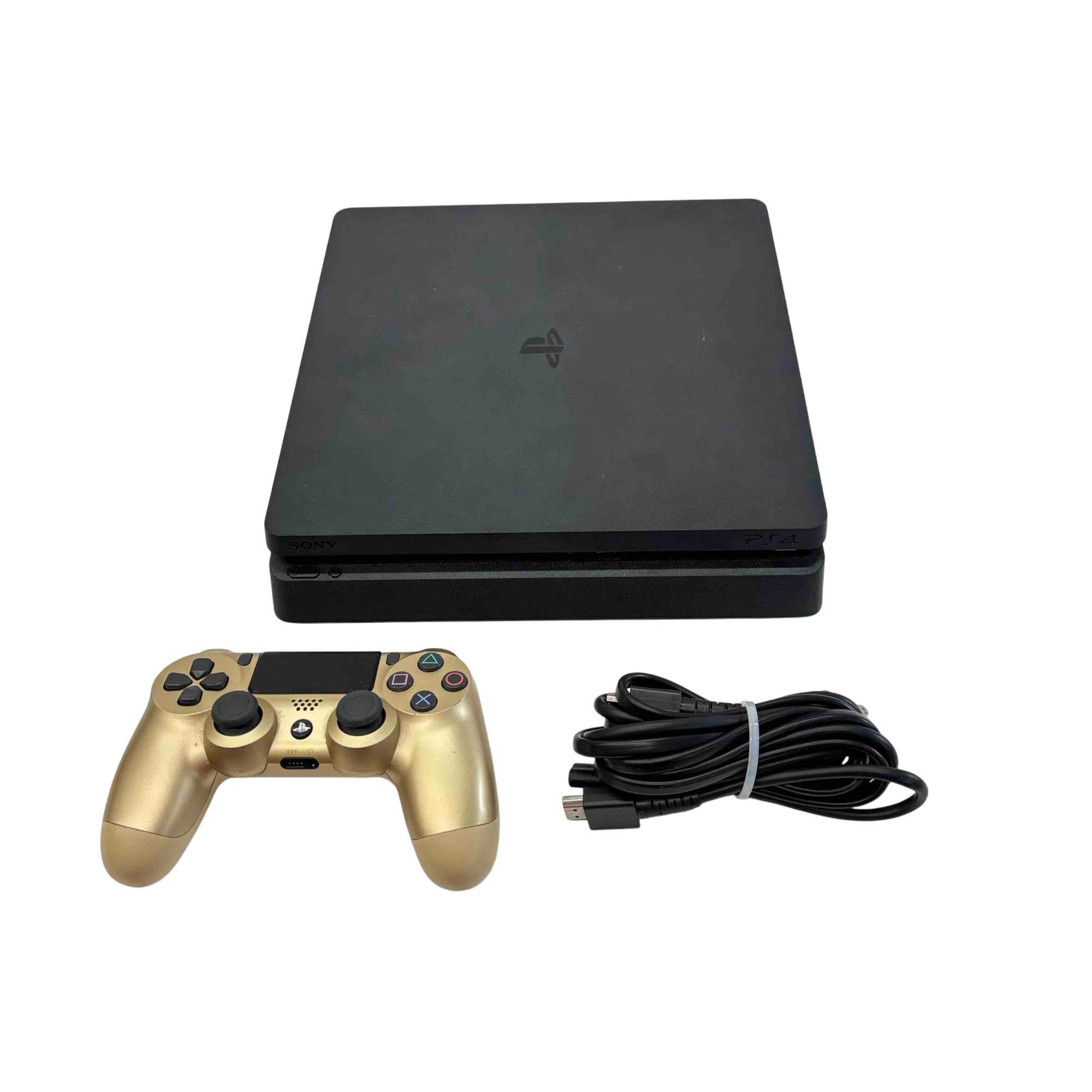 SONY Playstation 4 PS4 Jet Black Console 500GB CUH-2100AB01