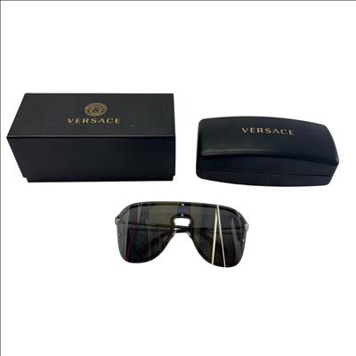 小物 VERSACE Mask Ove2180 Versace OVE2180 Rimless Shield Medusa Head Sunglasses