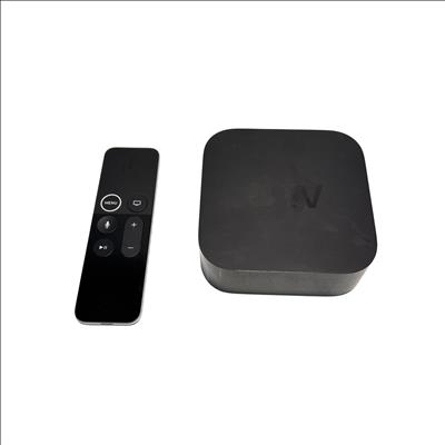 Apple TV 4K MQD22LL/A A1842 HD 32GB Storage Black Body Streaming