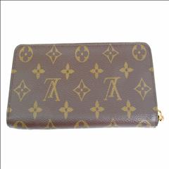 Louis Vuitton M61298 Clemence Monogram Rose Ballerine Zip Wallet