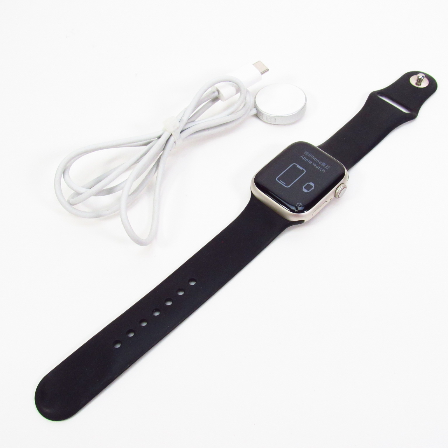 Apple Watch Series 7 A2475 41mm GPS LTE Smartwatch Starlight