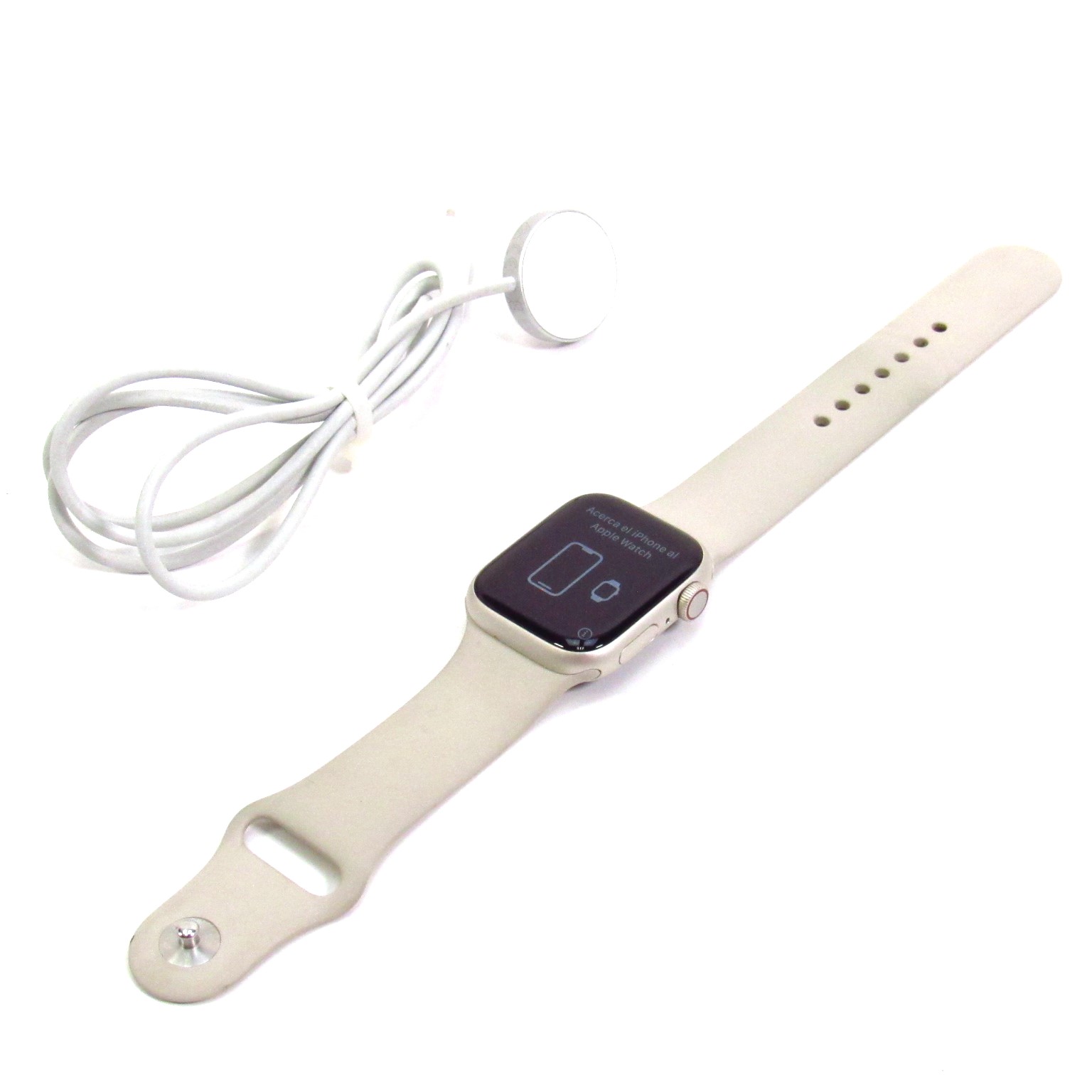 Apple Watch Series 7 A2475 41mm GPS LTE Smartwatch Starlight