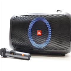 JBL PartyBox On-The-Go JBLPARTYBOXGOBAM Party Mic Portable Bluetooth ...