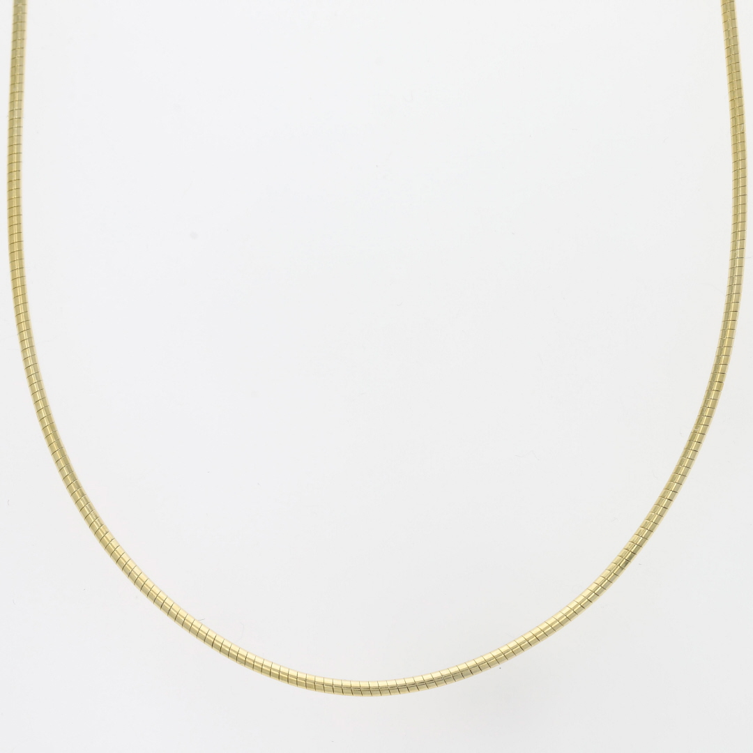 1.5mm Omega Link Chain 18