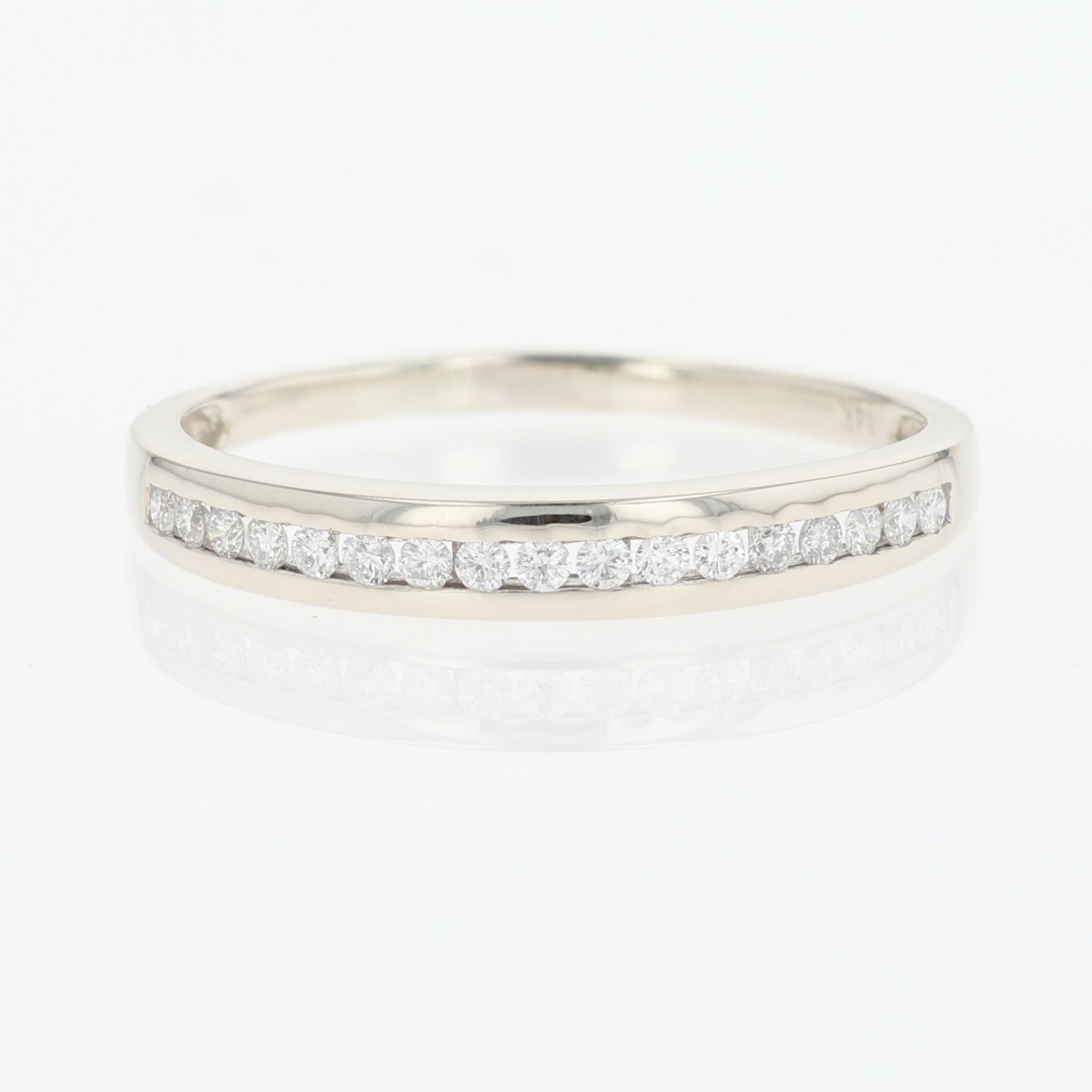 .18ctw Round Cut Diamond Channel-Set Wedding Band Ring 14k White Gold ...