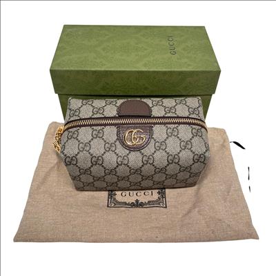 Gucci Ophidia GG 548393 Canvas Cosmetic Case - 3.5