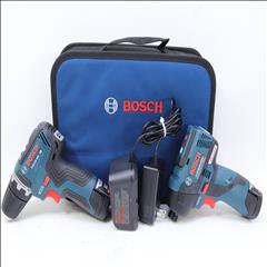 Bosch GXL12V-220B22 12V MAX Brushless 3/8" Drill Driver / 1/4" Hex ...