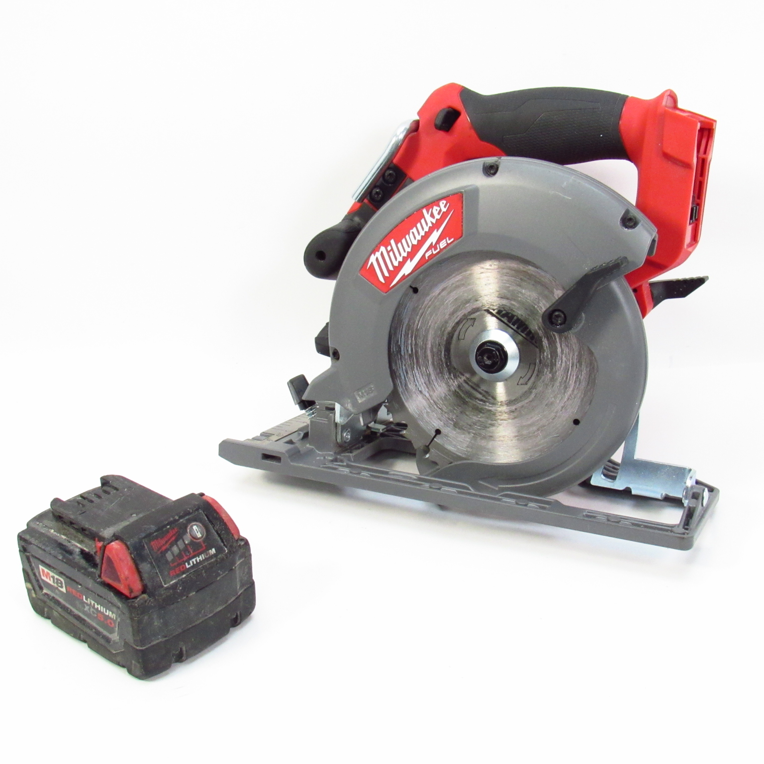 Acheter Milwaukee Machine à Scie Circulaire Fuel M18 CCS55-0X ? | Lecot