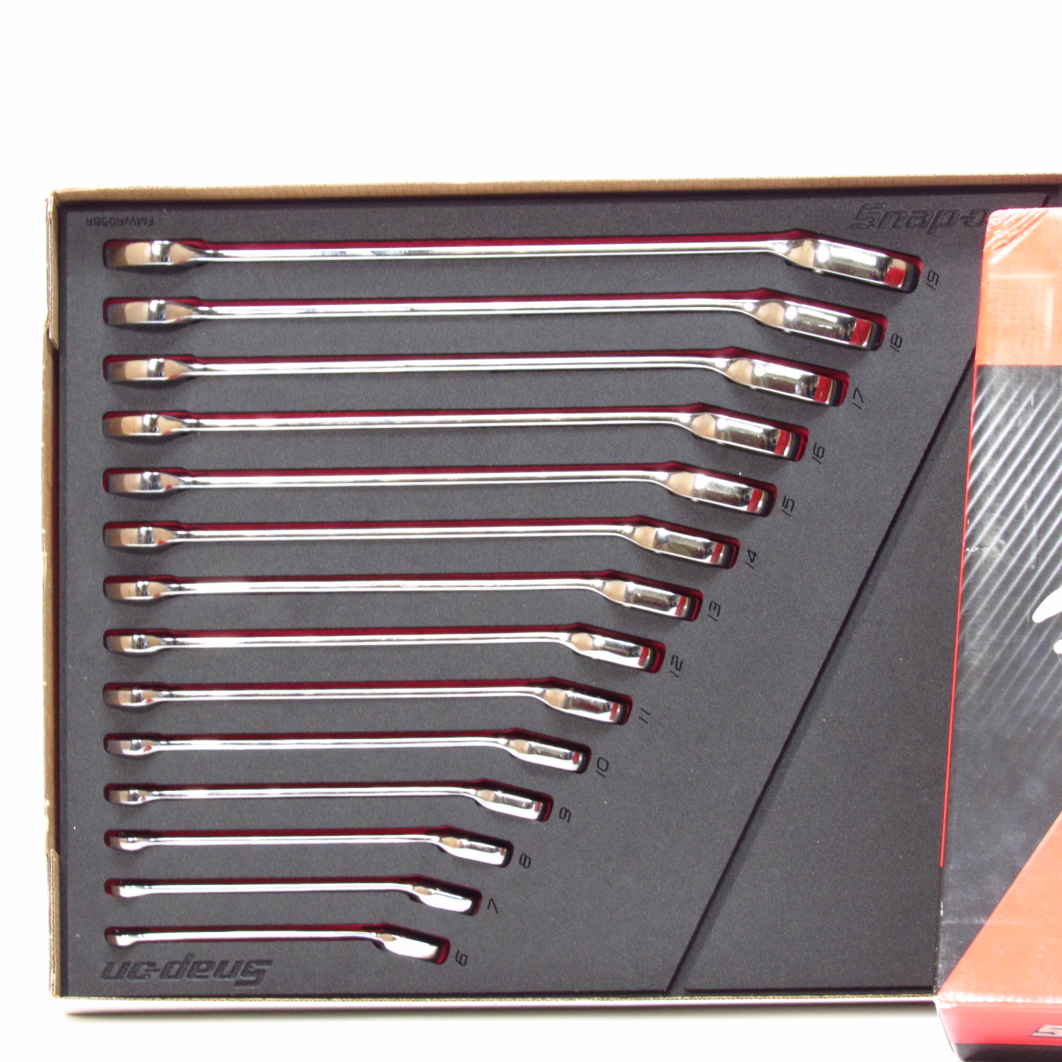 Snapon Tools SOXRRM01FBRA 14Piece 619mm Racheting Combination Wrench Set