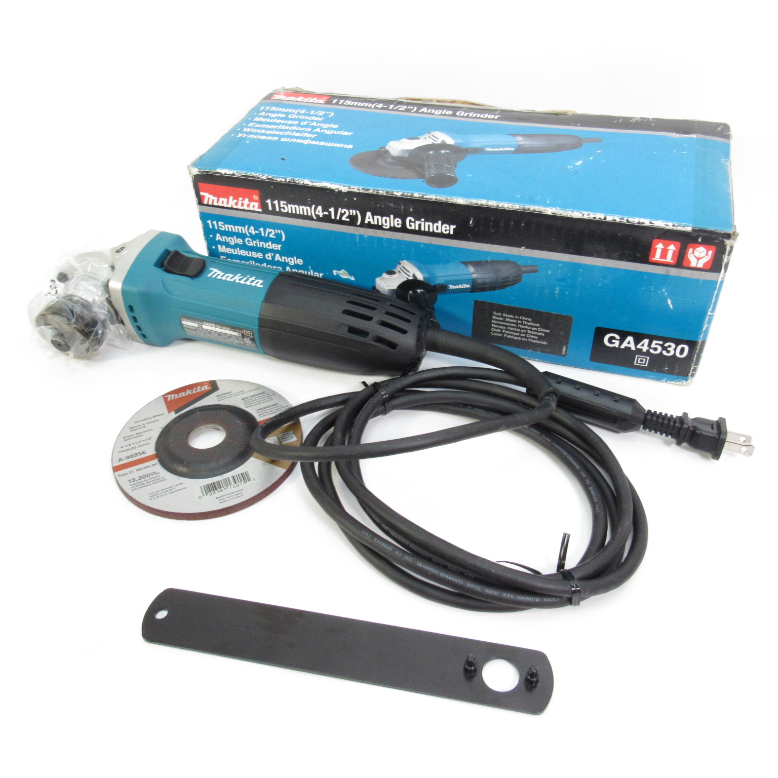 Makita GA4530 Corded 4-1/2'' Angle Grinder