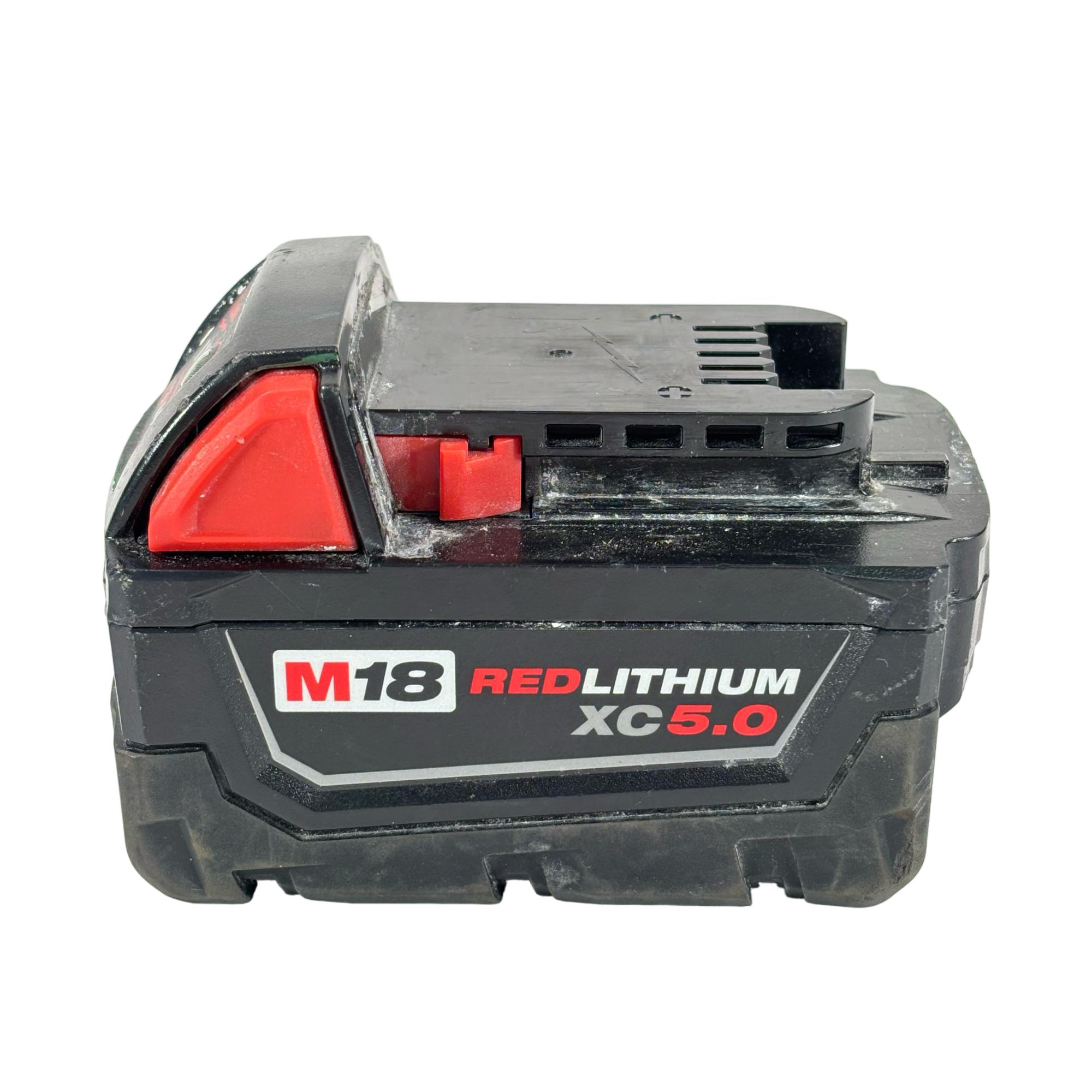 thumbnail image 2 of Milwaukee M18 Redlithium XC 5.0 Extended Capacity Battery 2-Pack (48-11-1850) - NEW 2 of 3