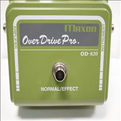 Maxon Overdrive Pro OD-820 Overdrive Guitar Effect Pedal 9V