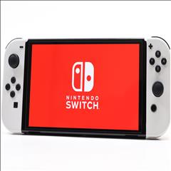 Nintendo Switch OLED HEG-001 64GB + 128GB SD Video Game Console