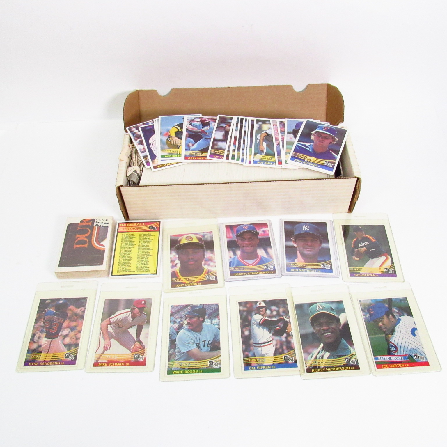 Donruss 1984 Major League Baseball Trading Cards