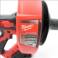 Milwaukee 2571-20 12-Volt Lithium-Ion Cordless Drain Snake Auger