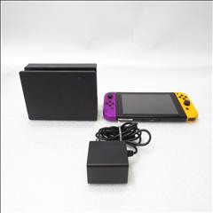 Nintendo HAC-001 Switch 32GB Console Orange Purple Joy Cons