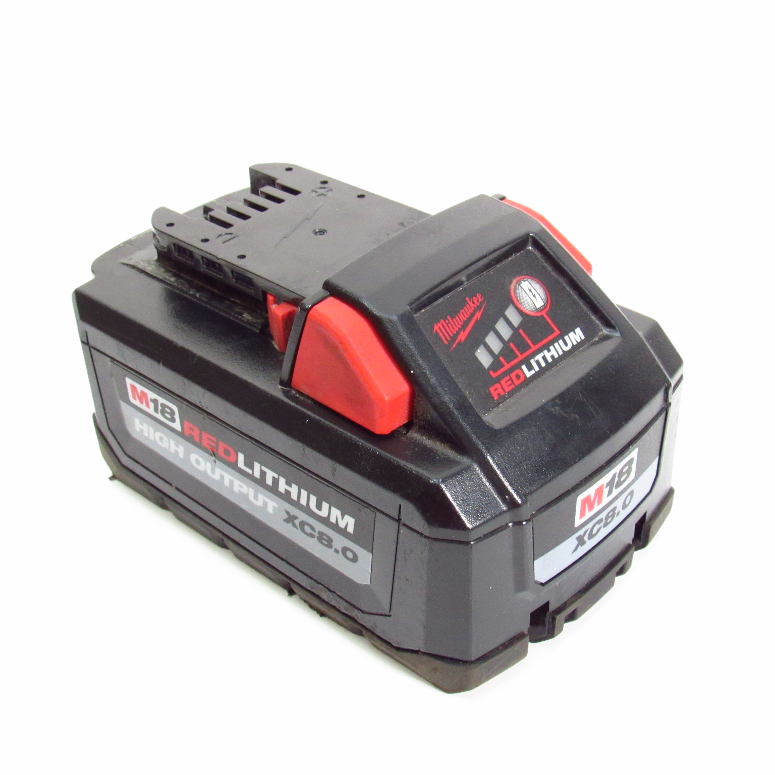 Milwaukee M18 18V RedLithium High Output XC8.0 8Ah Lithiumion Battery Pack