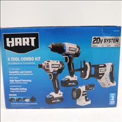 Hart HPCK402B Cordless 4-Tool Combo Kit
