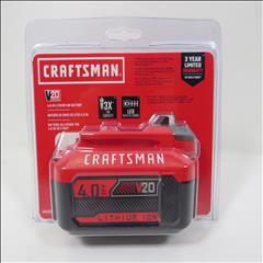 Craftsman CMCB204 V20 4.0Ah Lithium Ion Battery