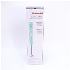 BRAND NEW KitchenAid Corded Hand Blender, Ice Blue- KHBV53IC